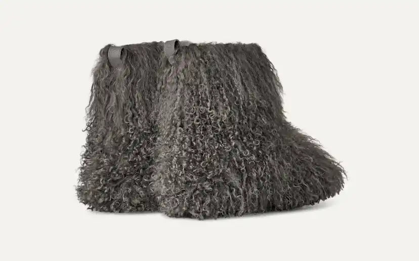 Femme Classic Short Fluff Momma Boot - GREY