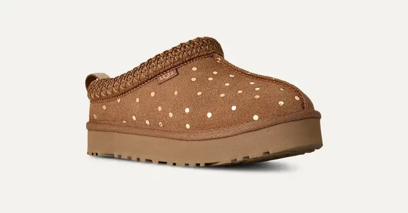 Enfants Tazz Shiny Dots - CHESTNUT