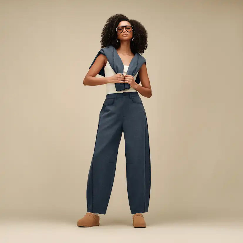 Femme Sabot Enwrap - CHESTNUT