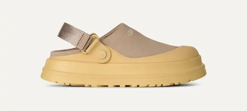 Femme Sabot GoldenGlow en daim - MOONLIGHT
