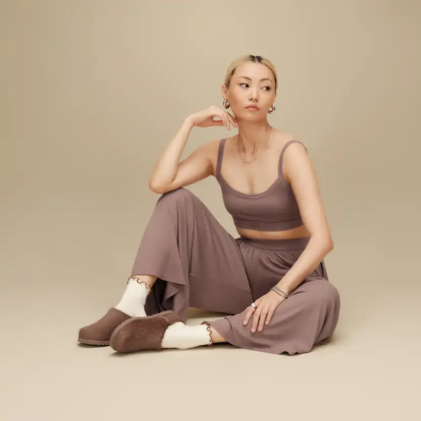 Femme Sabot Otzo en poil de veau - CARIBOU