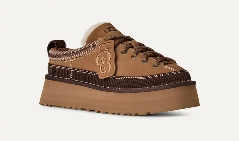Femme Heritage à lacets - CHESTNUT