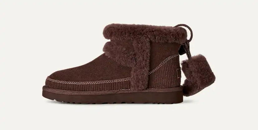 Femme Botte Classic Mini Heritage - BURNT CEDAR