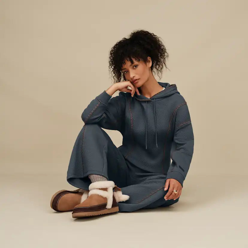 Femme Botte Classic Mini Heritage - CHESTNUT