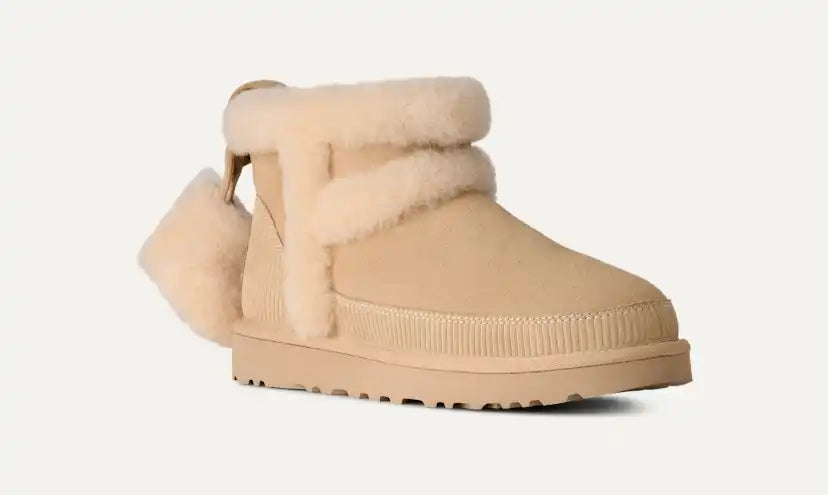 Femme Botte Classic Mini Heritage - SAND CASTLE