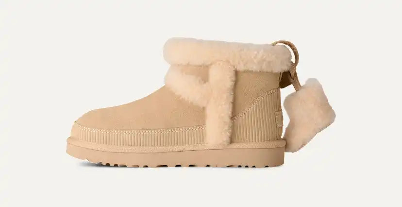 Femme Botte Classic Mini Heritage - SAND CASTLE
