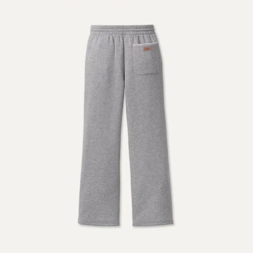 Femme Pantalon à coupe droite Classic - GREY HEATHER