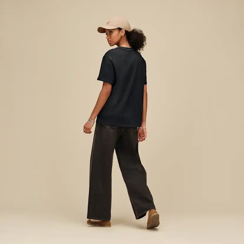 Unisexe T-shirt botte UGG Classic - BLACK