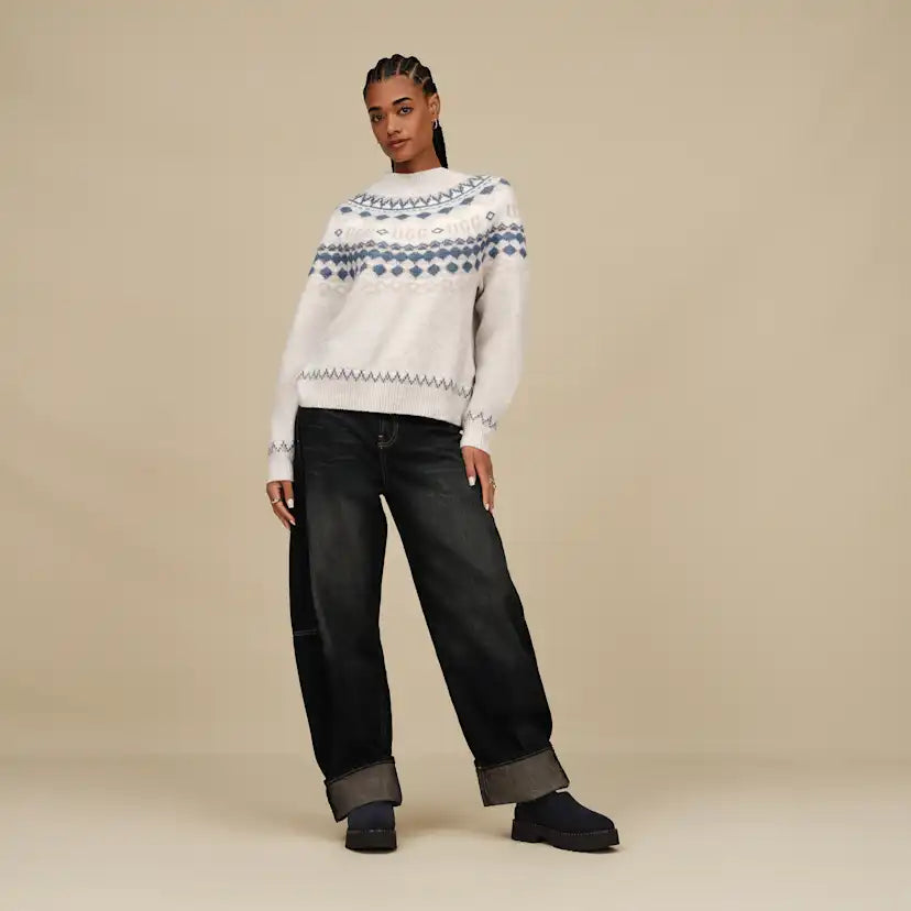 Femme Pull Braylee UGGIsle - GREY HEATHER MULTI