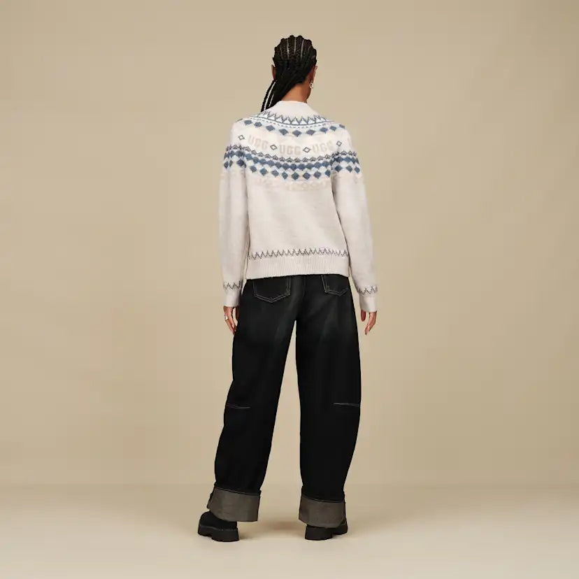 Femme Pull Braylee UGGIsle - GREY HEATHER MULTI