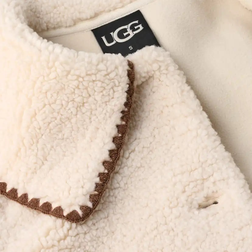 Femme Veste à col Nikia - CREAM