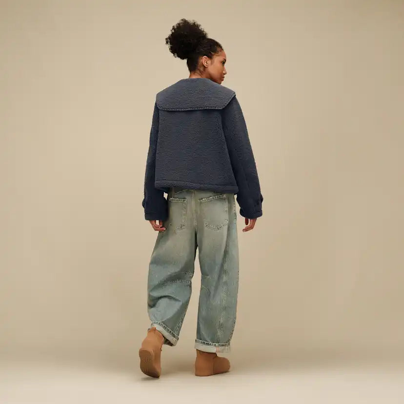 Femme Veste à col Nikia - EVE BLUE