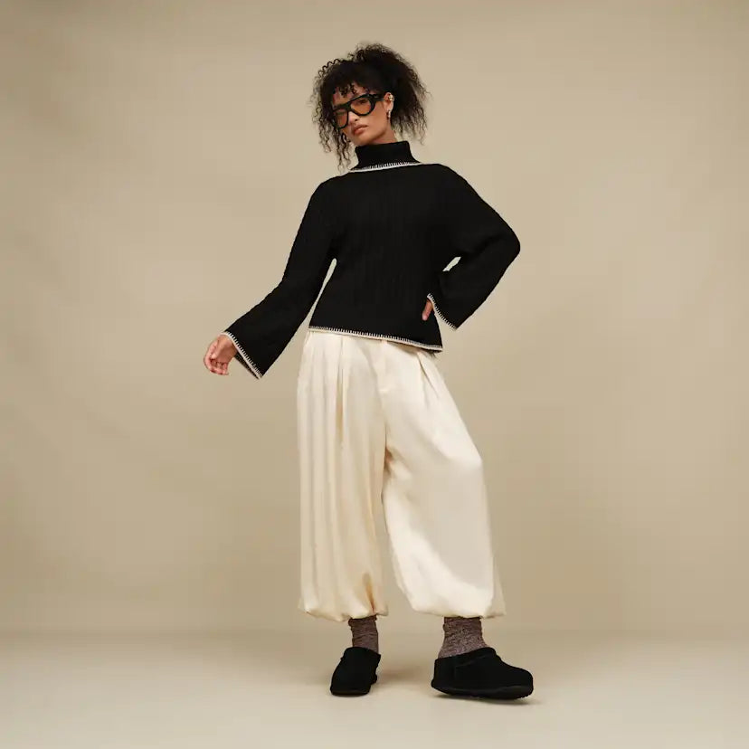 Femme Pull à col roulé Rylynn - BLK