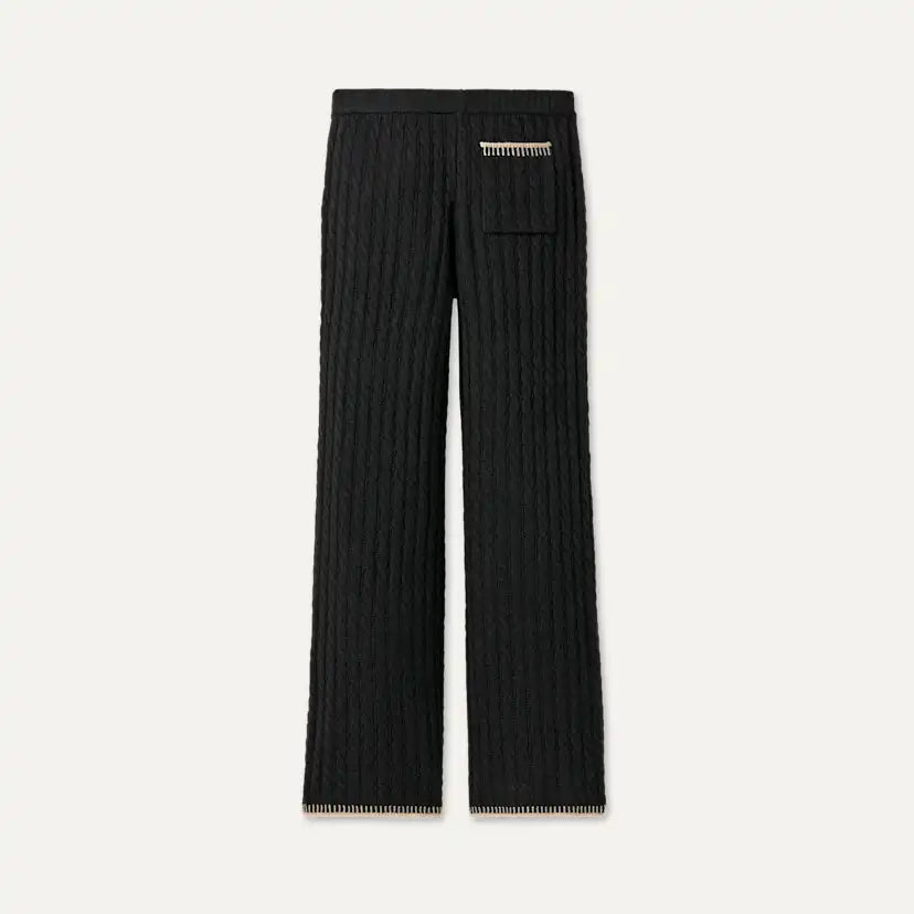 Femme Pantalon à coupe droite Rylynn - BLACK