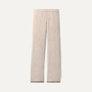Femme Pantalon à coupe droite Rylynn - OATMEAL HEATHER