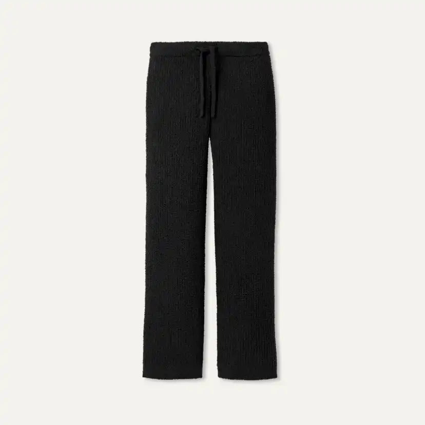 Femme Pantalon côtelé à coupe droite Couria - BLACK