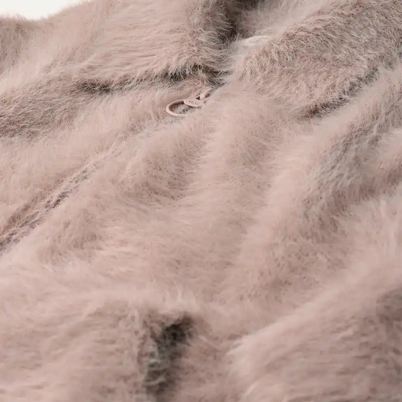 Femme Cardigan à fermeture éclair Mildie - OYSTER