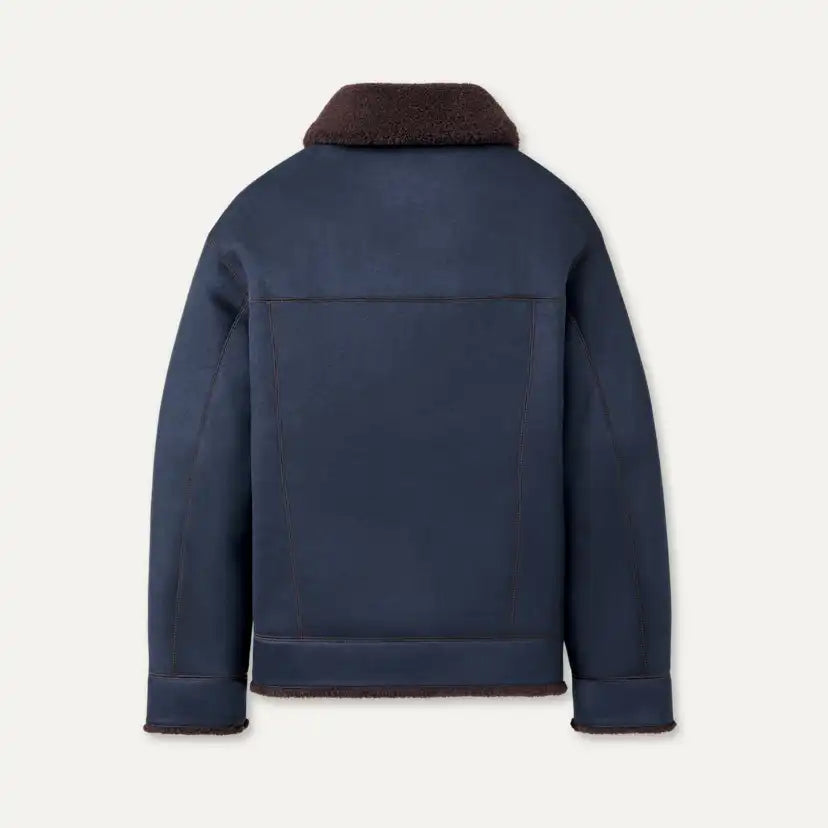 Femme Veste camionneur réversible Frankie - MARINER / DARK CARAMEL