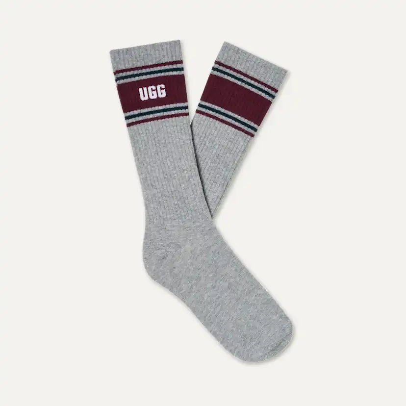 Homme Lot de deux paires de chaussettes mi-hautes Josias Varsity