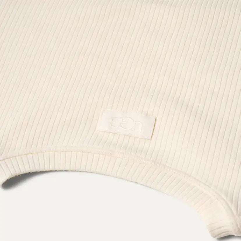 Femme Aidelene Long Sleeve Rib Tee - NIMBUS