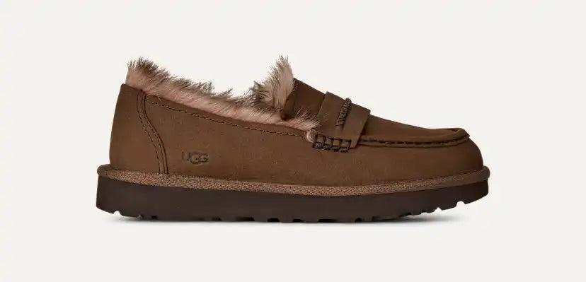 Femme Mocassin Ellis en nubuck - DARK CHESTNUT