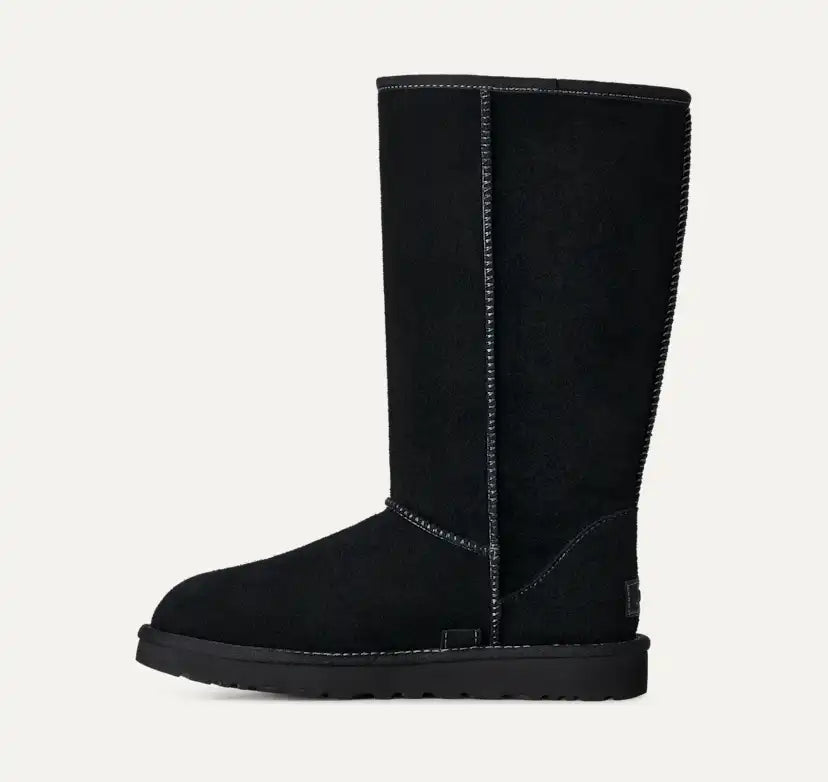Femme Botte Classic Tall Western - BLK