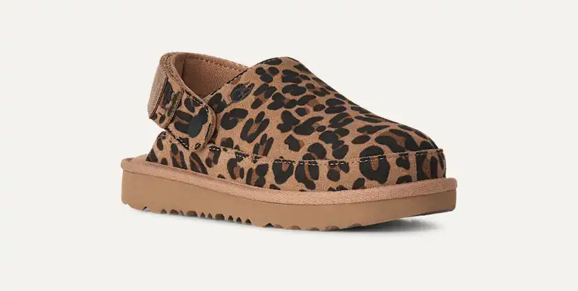 Enfants Goldenstar Spotted Clog - TAN