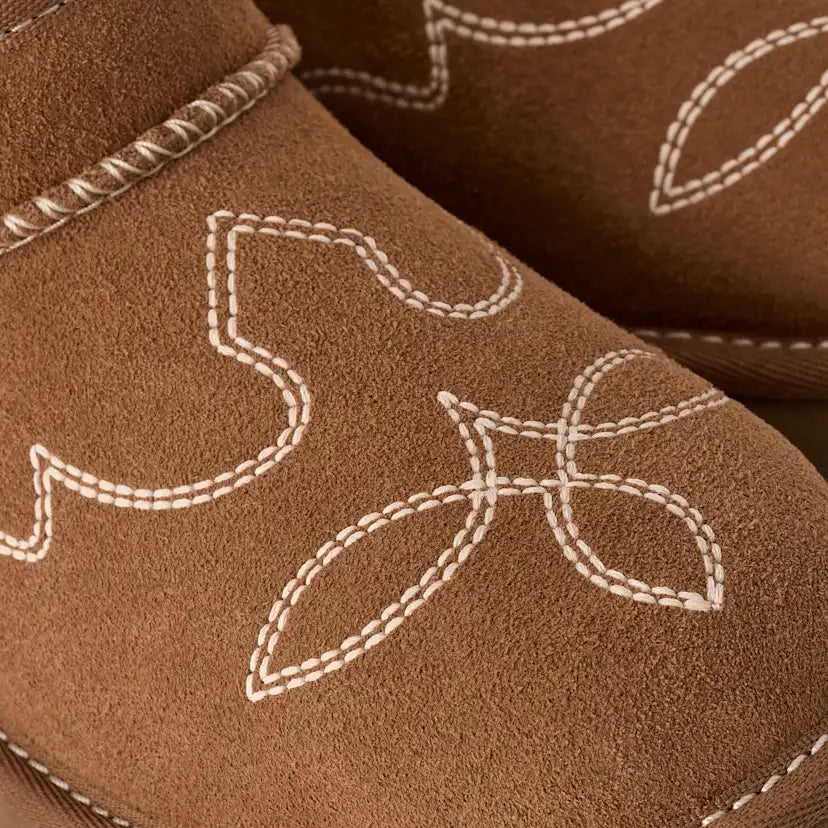Enfants Botte Classic Ultra Mini Western - CHESTNUT