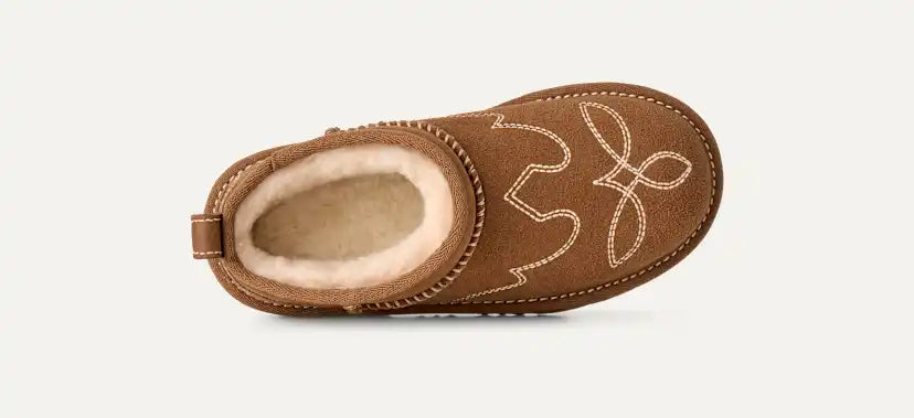 Enfants Botte Classic Ultra Mini Western - CHESTNUT