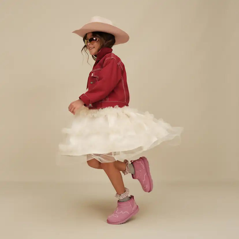 Enfants Botte Classic Ultra Mini Western - DUSTY ORCHID