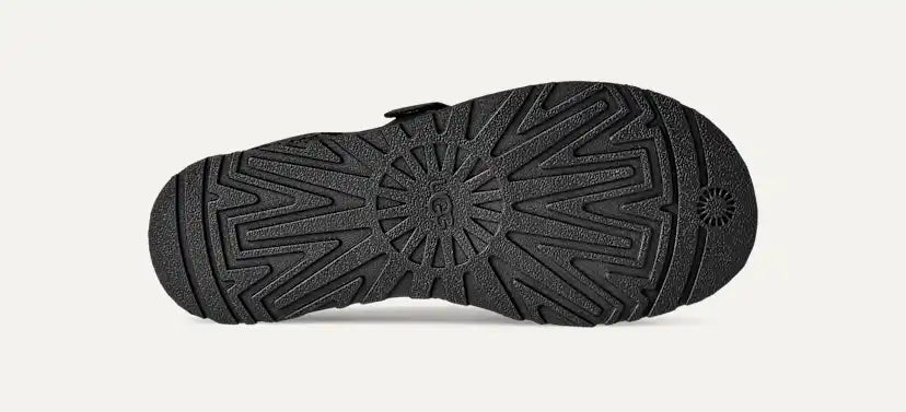 Femme Sandale GoldenGaze Toe Post - BLACK
