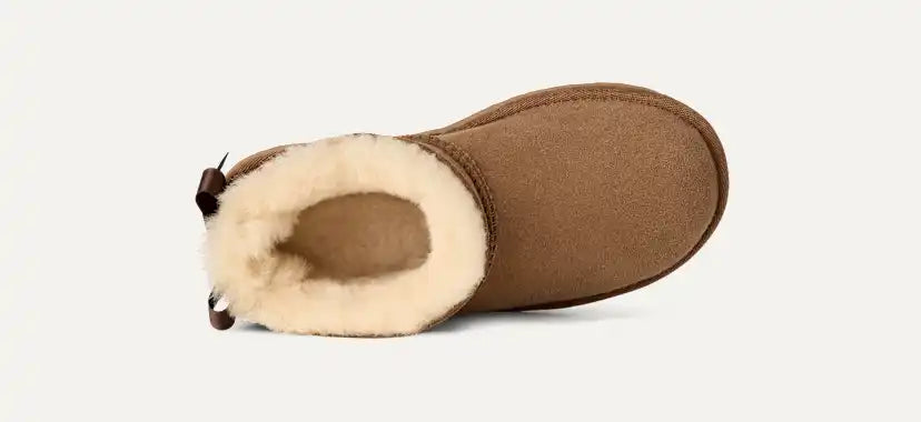 Enfants Botte Ultra Mini Bailey Bow - CHESTNUT