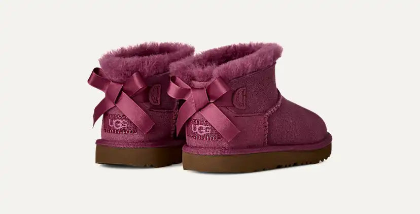 Enfants Botte Ultra Mini Bailey Bow - DARK WINTERBERRY