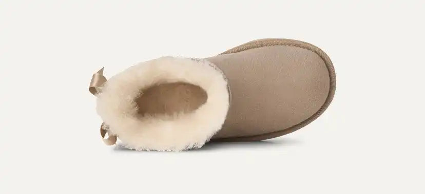 Enfants Botte Ultra Mini Bailey Bow - SAND