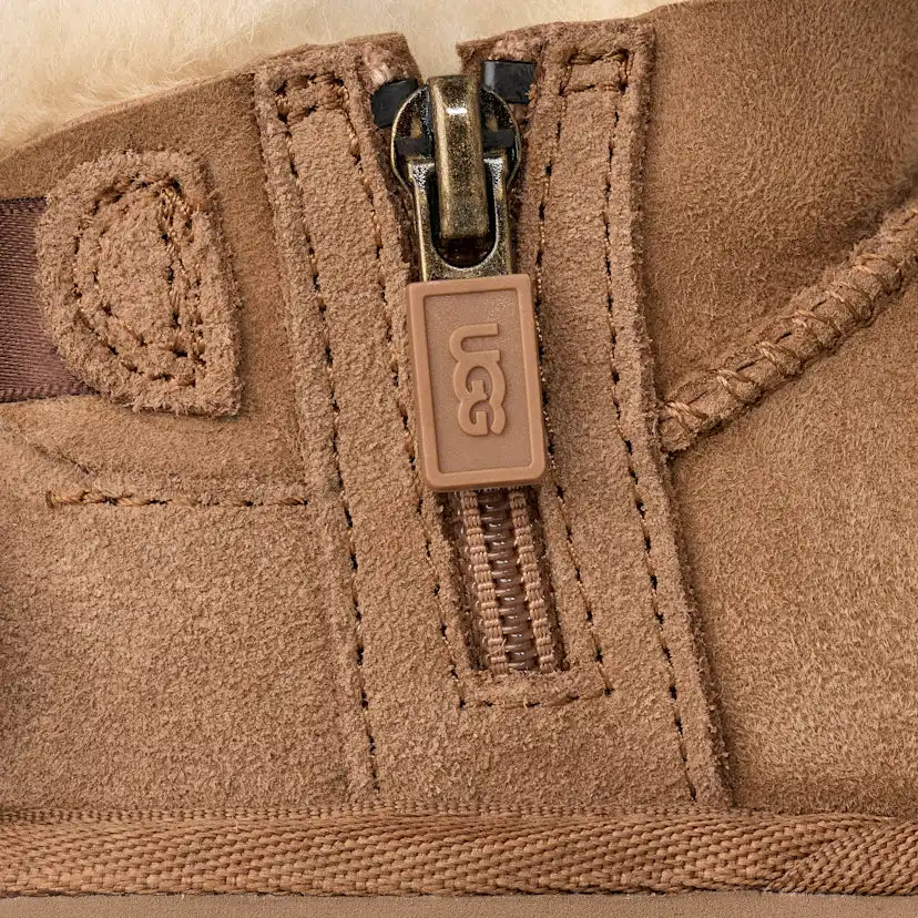 Tout Petit Botte Ultra Mini Bailey Bow - CHESTNUT