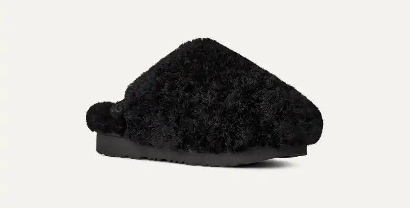 Enfants Classic Fluffed à enfiler - BLACK