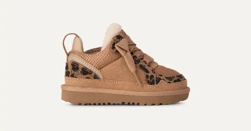 Tout Petit Lowmel Spotted Trainer - TAN