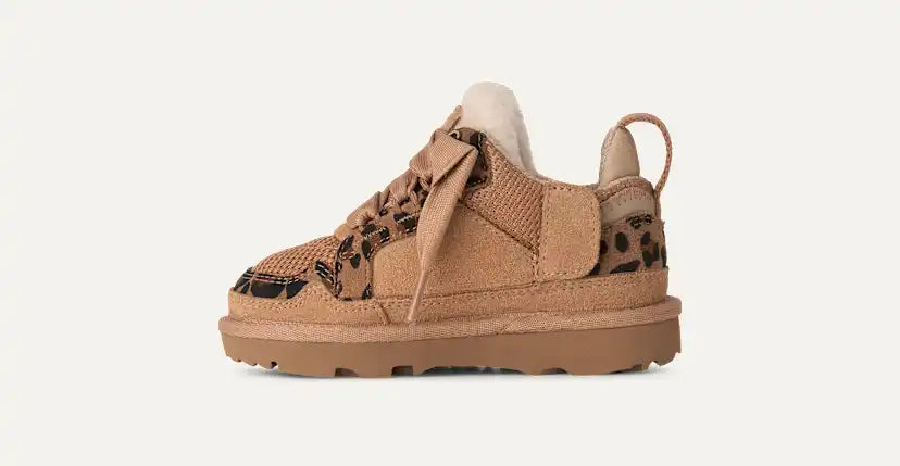 Tout Petit Lowmel Spotted Trainer - TAN