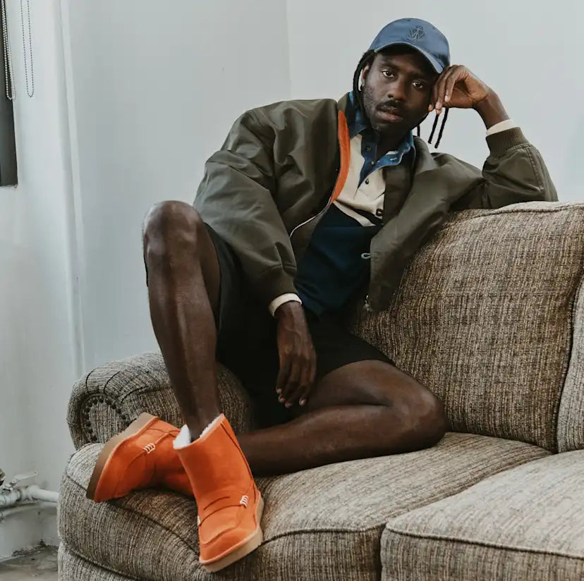 Unisexe Botte mocassin UGG JW Anderson - ORANGE