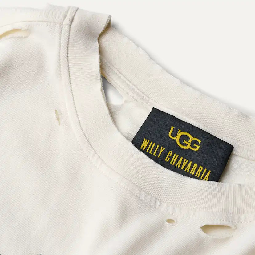 Unisexe T-shirt UGG Willy Chavarria Hug It - CRM